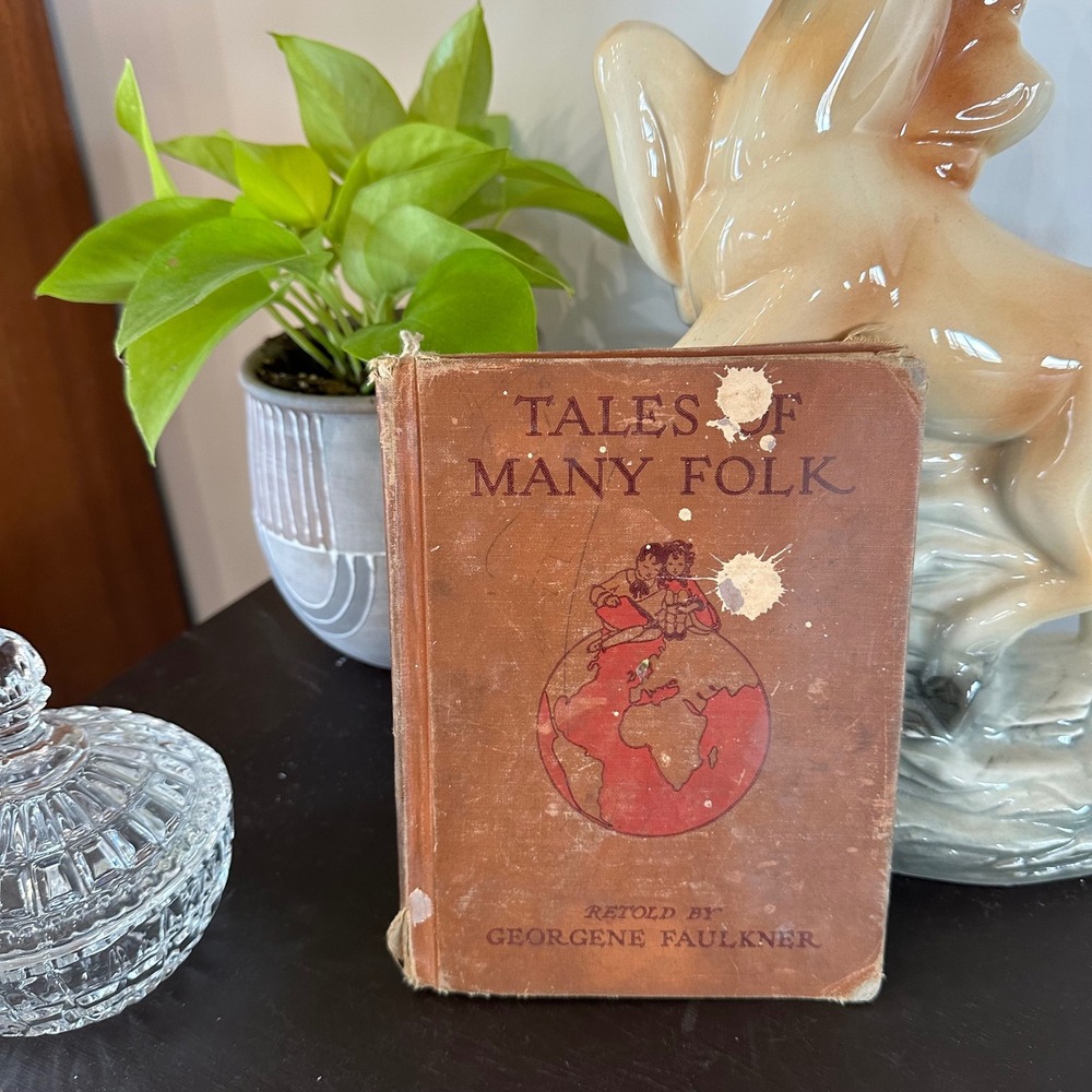 1926 Tales of Many Folk Georgene Faulkner Vera Clere Charles Scribner's Sons